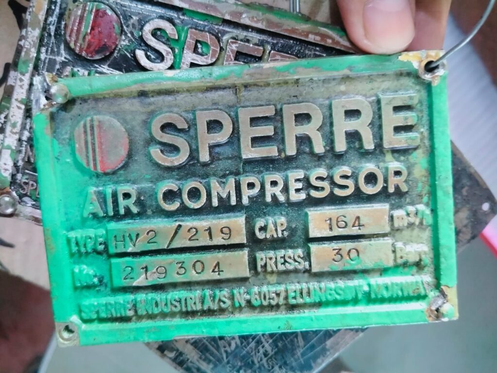 Sperre HV2/219 Air Compressor