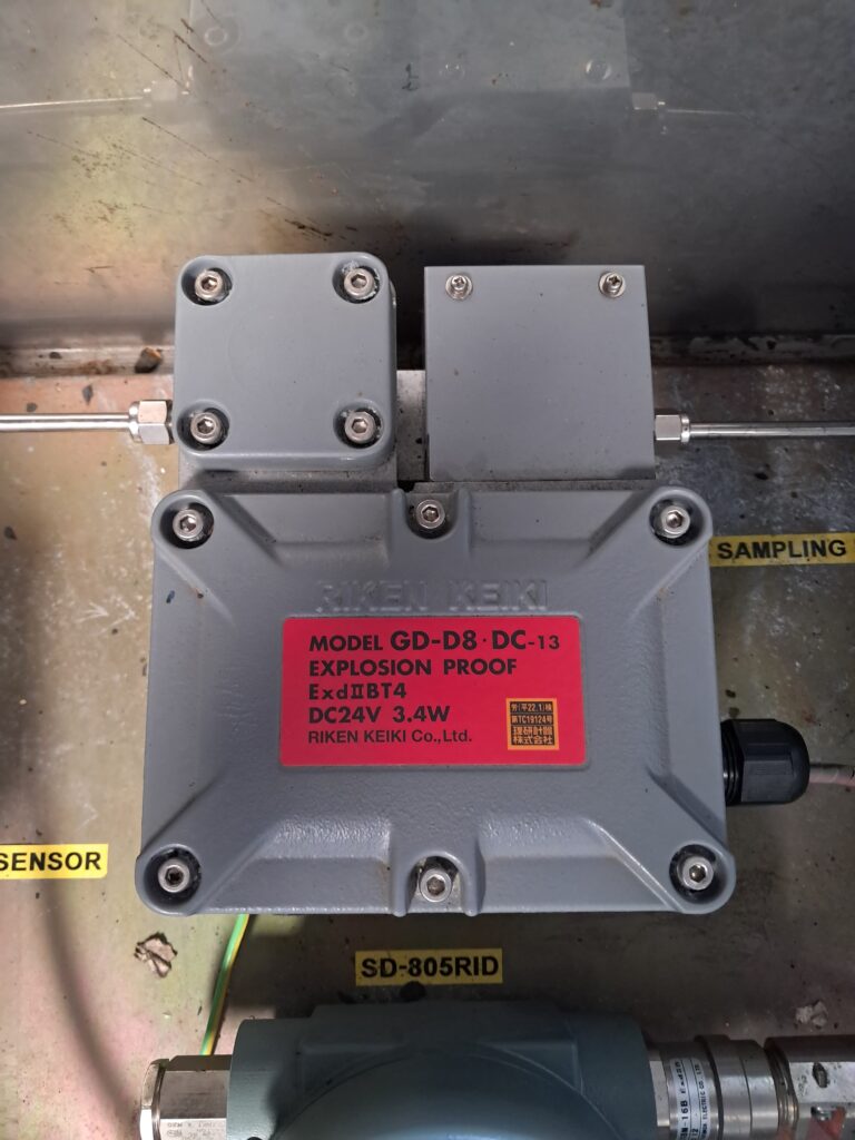 RIKEN KEIKI SD-805RID GAS DETECTOR