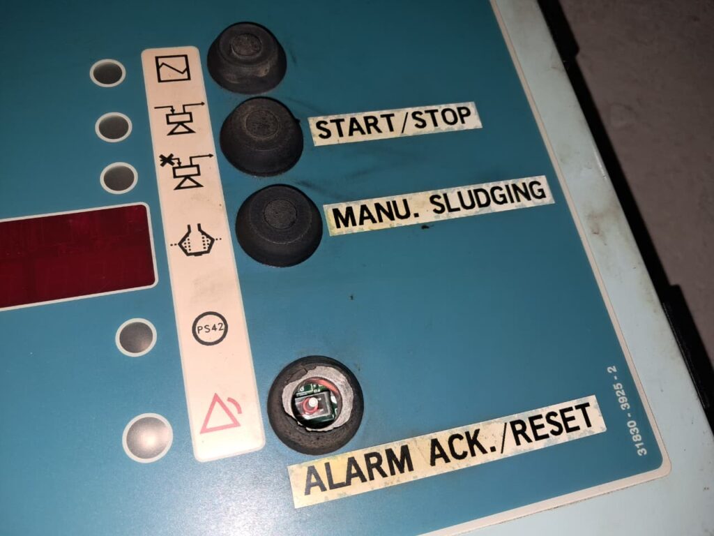 Alfa Laval EPC 41 MOPX Control Panel 