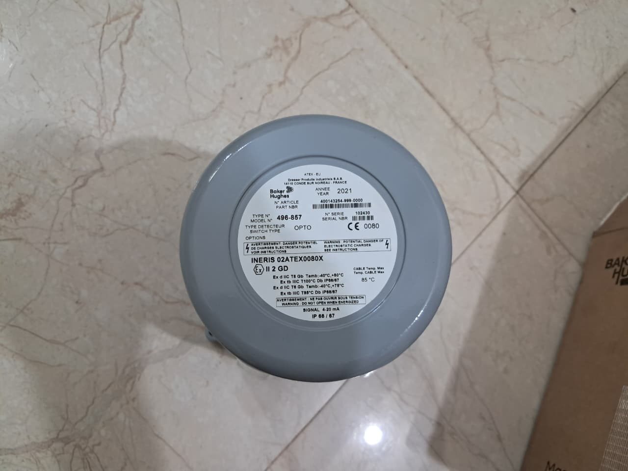 Masoneilan Baker Hughes 496-857 Position Transmitter and Limit Switch