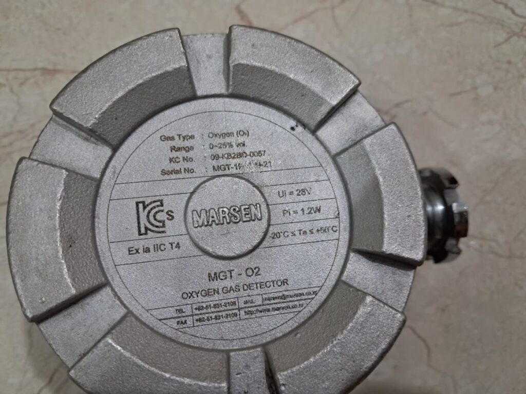 Marsen MGT-O2 Oxygen Gas Detector 