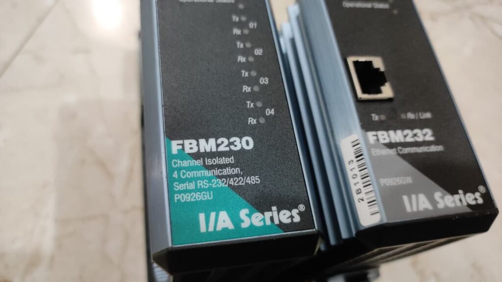 Foxboro FBM232 P0926GW Ethernet Module