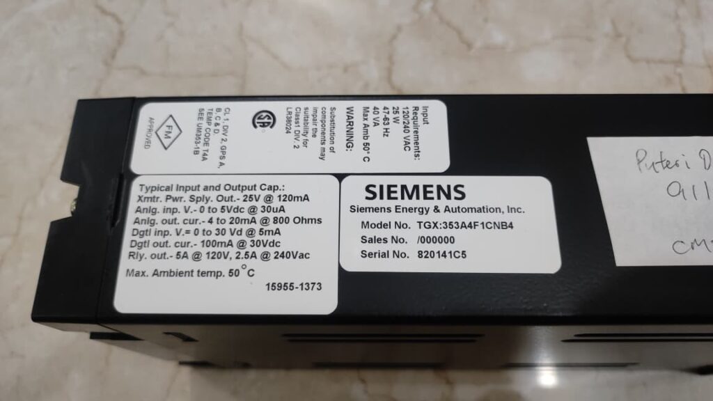 Siemens TGX353A4F1CNB4 