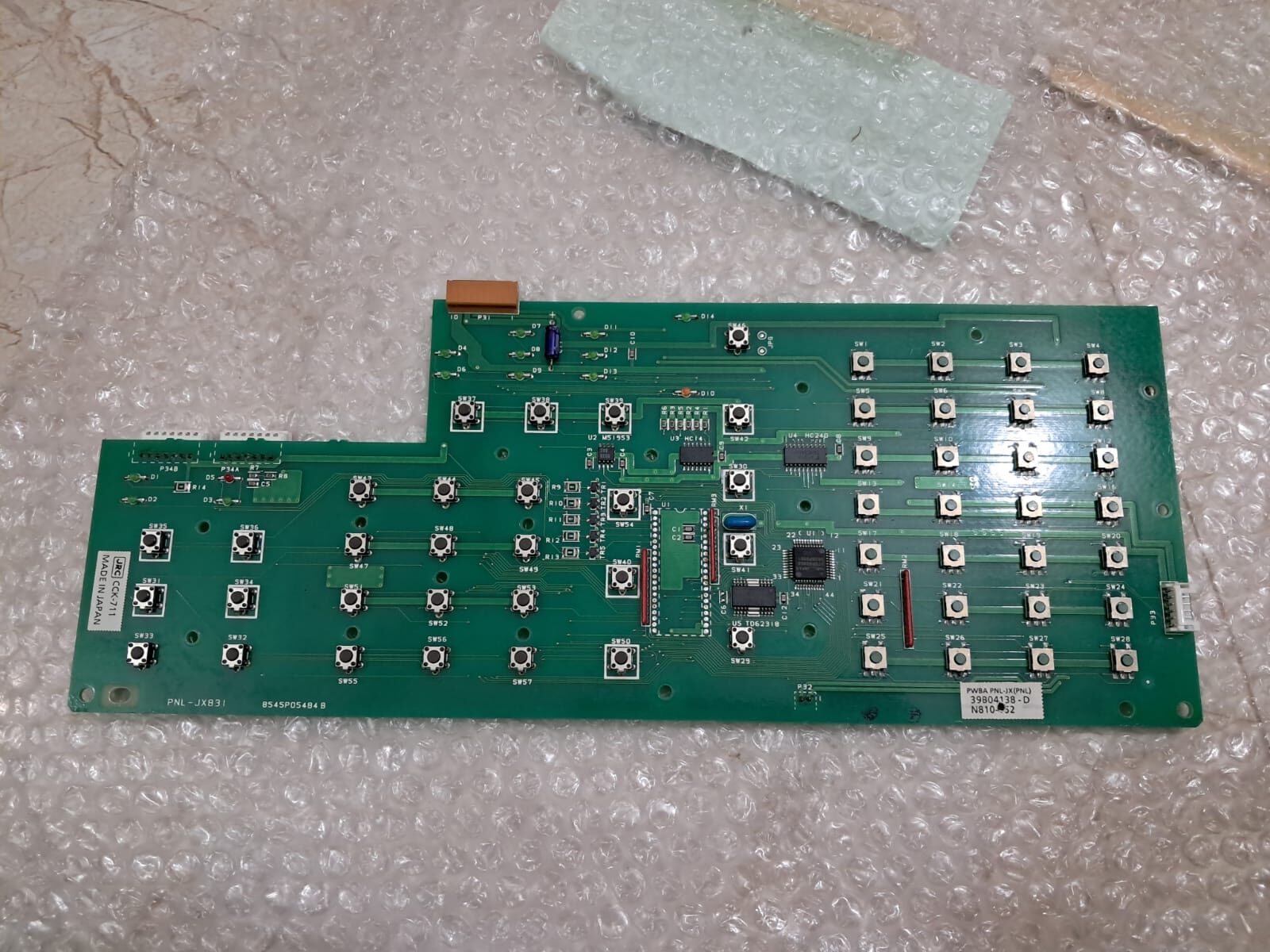 JRC CCK-711 Control Keypad/Panel Circuit Board