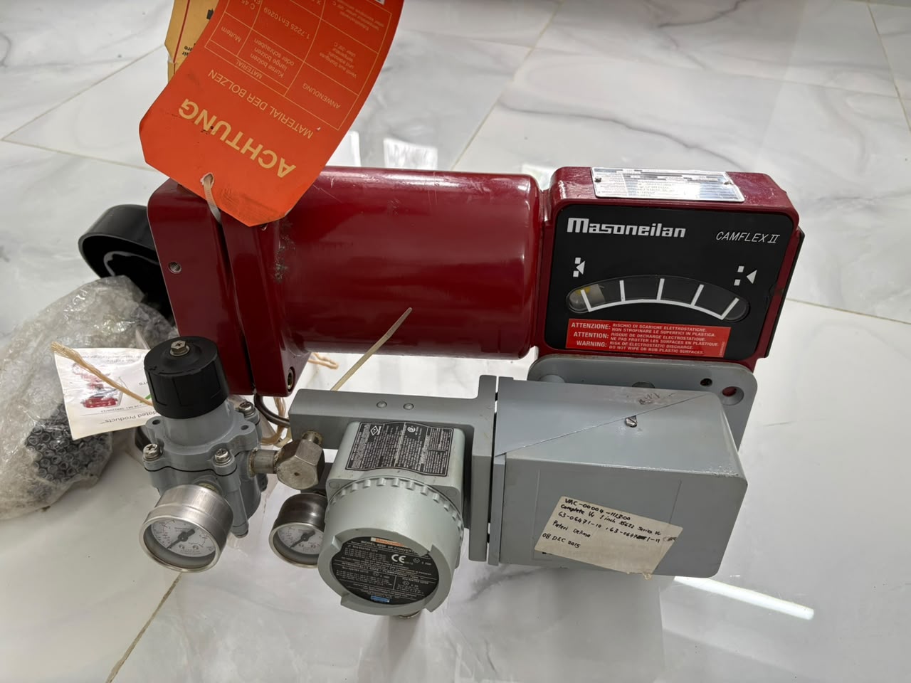 Masoneilan Camflex II 35002 Series Rotary Control Valve 1 Inch CL150 (P/N 35-35622)