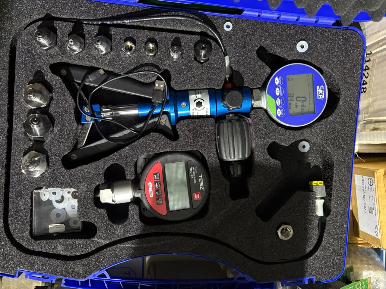 SIKA P40.2 Handheld Pneumatic Pressure Calibration Pump Kit