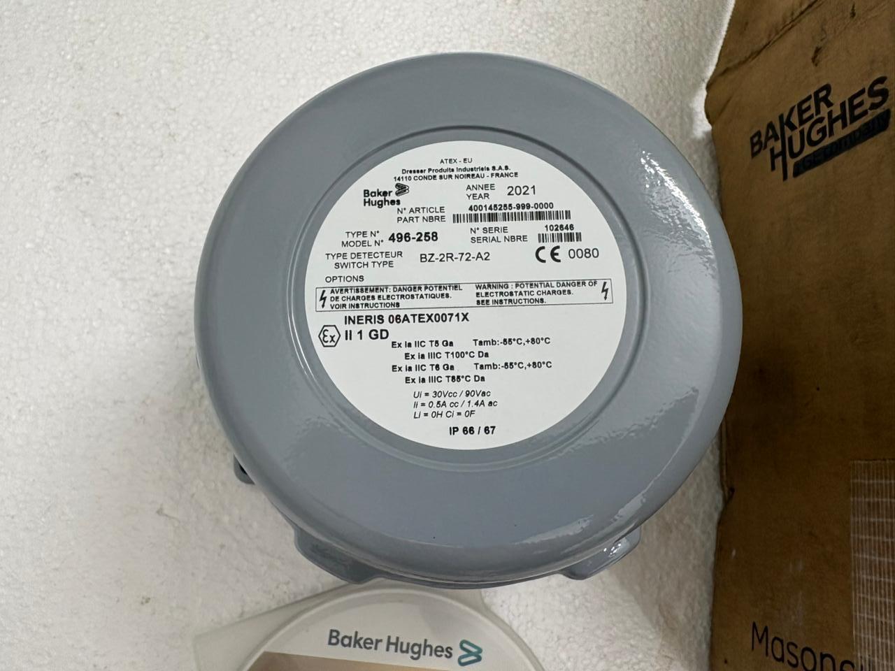 Baker Hughes Masoneilan 496-258 Position Transmitter & Limit Switch 400145255-999-0000