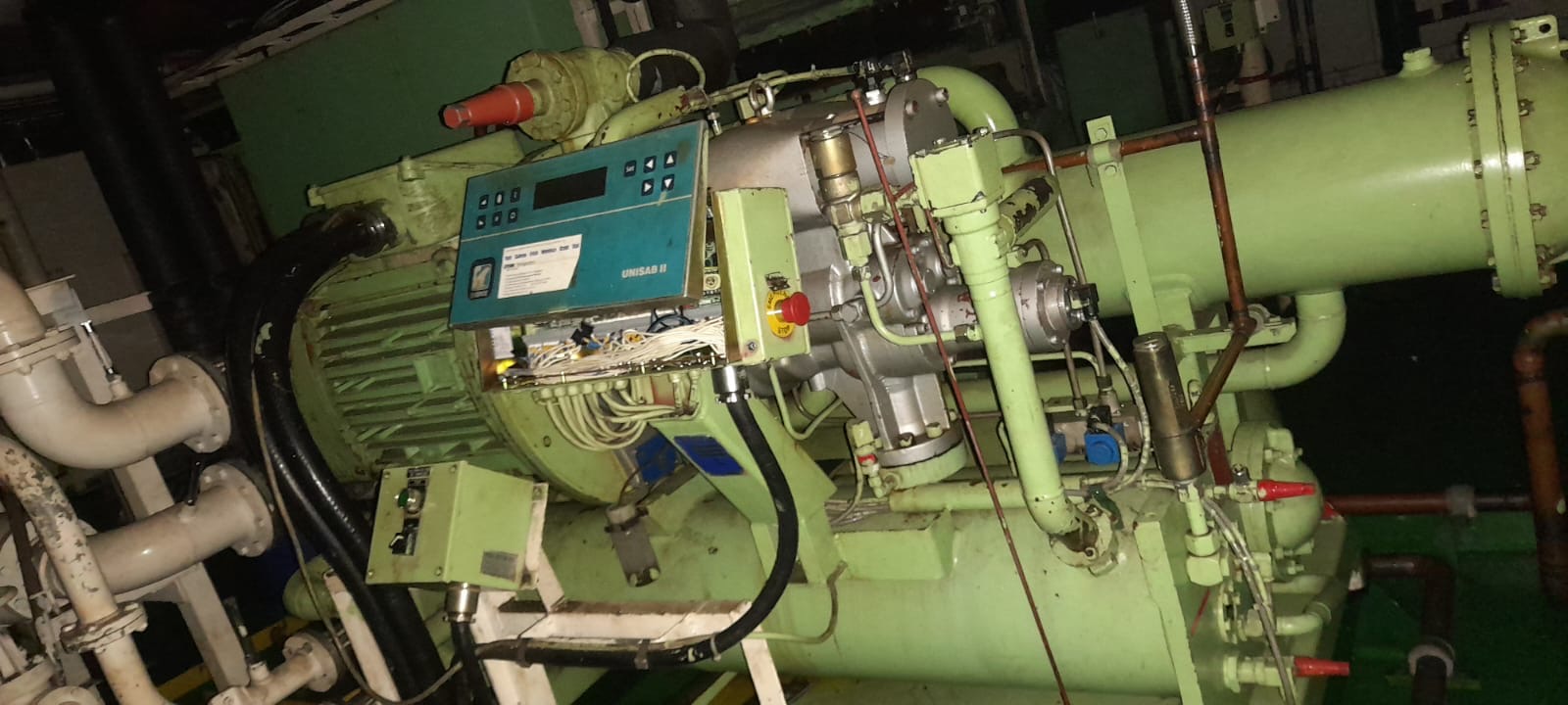 Sabroe SAB 110 LF Marine Screw Refrigeration Compressor S/N 133427RN