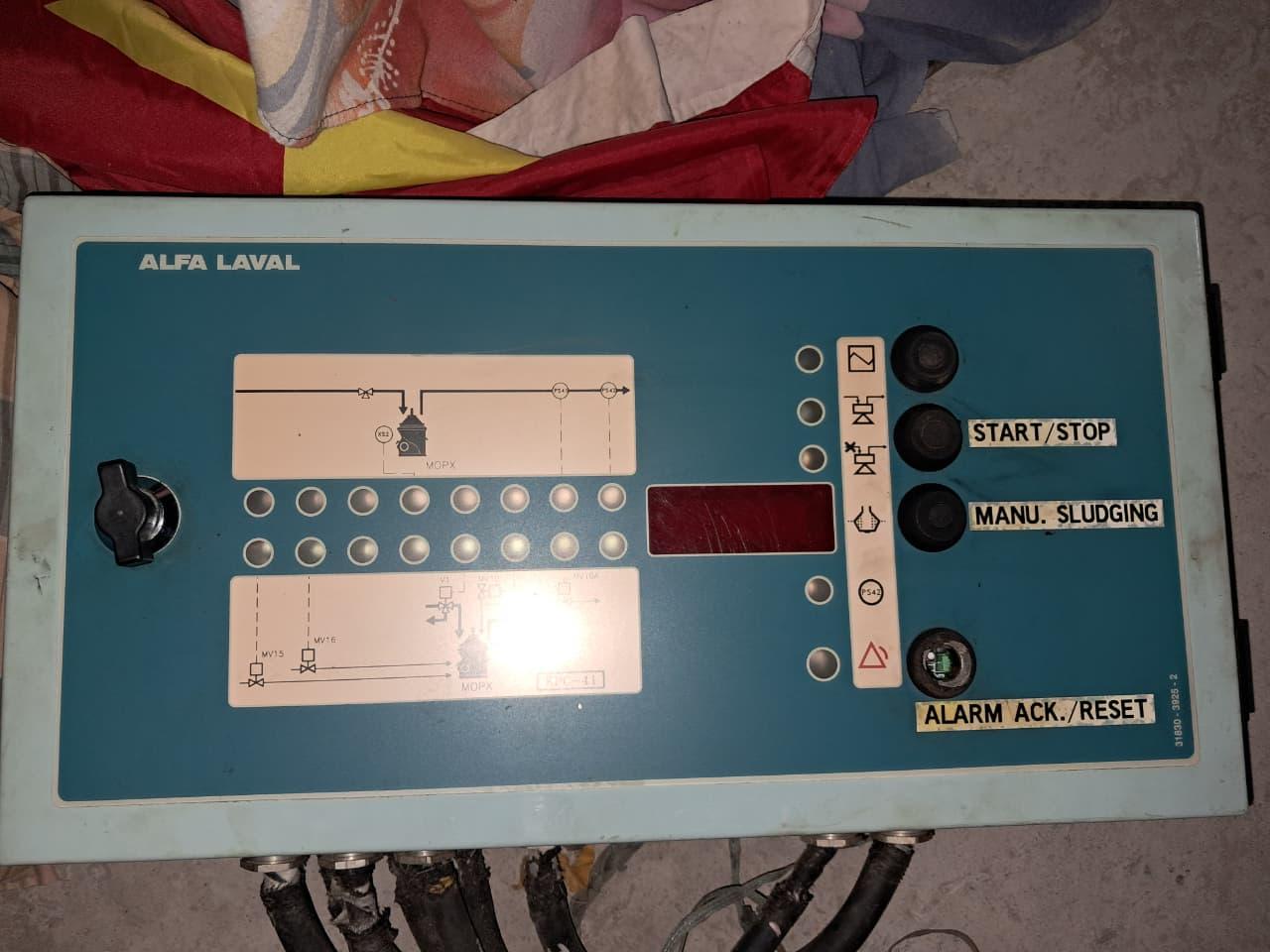 Alfa Laval EPC-41 MOPX Control Unit P/N 3183062272 S/N 002314002714
